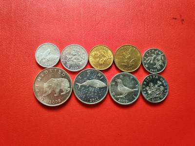 【云涧收藏】第八十四场 - 克罗地亚套币