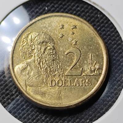 KK钱币收藏小铺 第382期  2月预留时间 周末发货 -  1997澳大利亚土著人2元