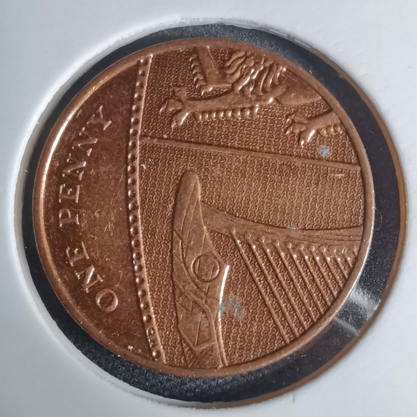 沼泽如烟--第939场 英国2011年1便士