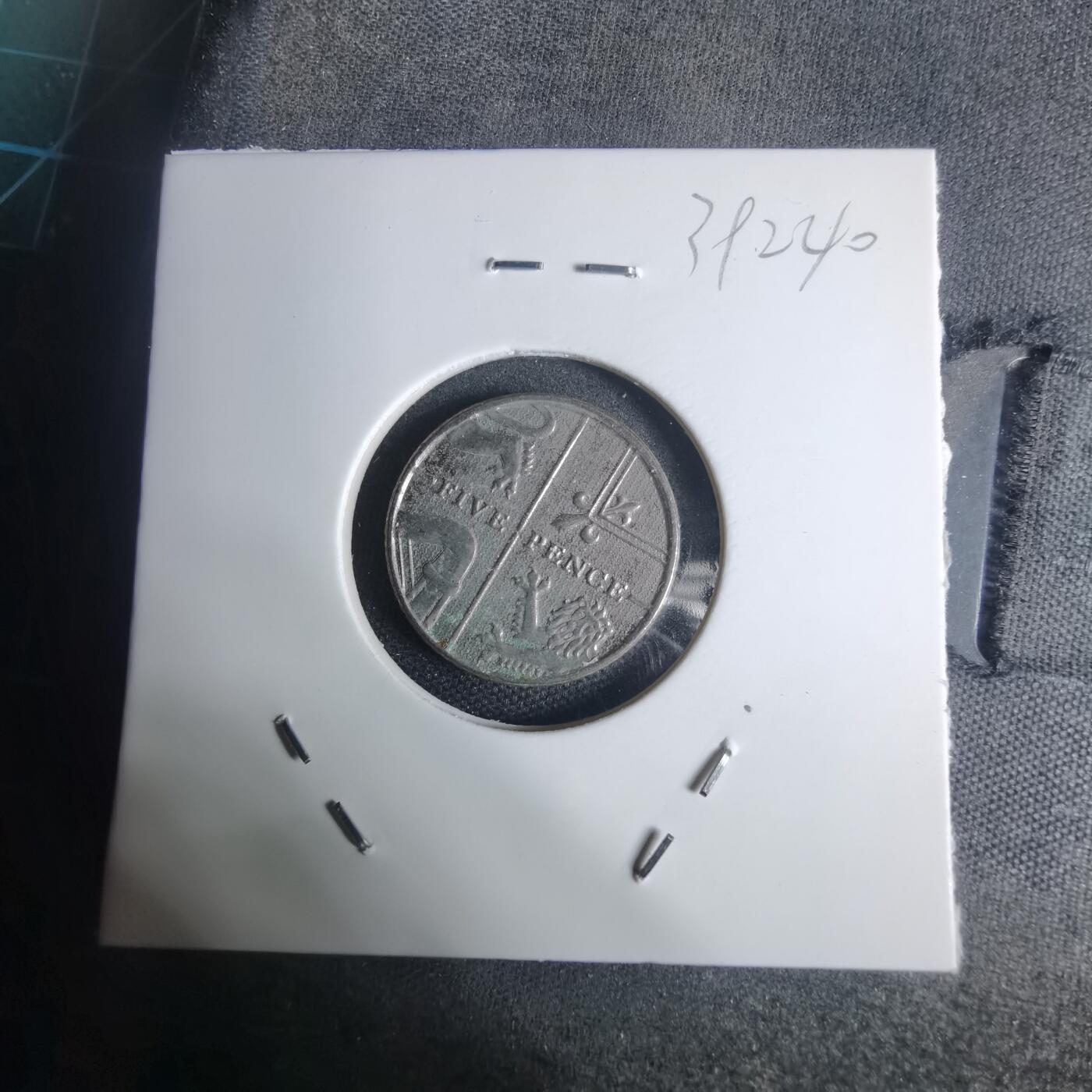 沼泽如烟--第939场 英国2012年5便士