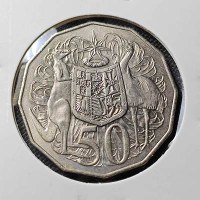 KK钱币收藏小铺 第382期  2月预留时间 周末发货 - 1980澳大利亚50分 好品