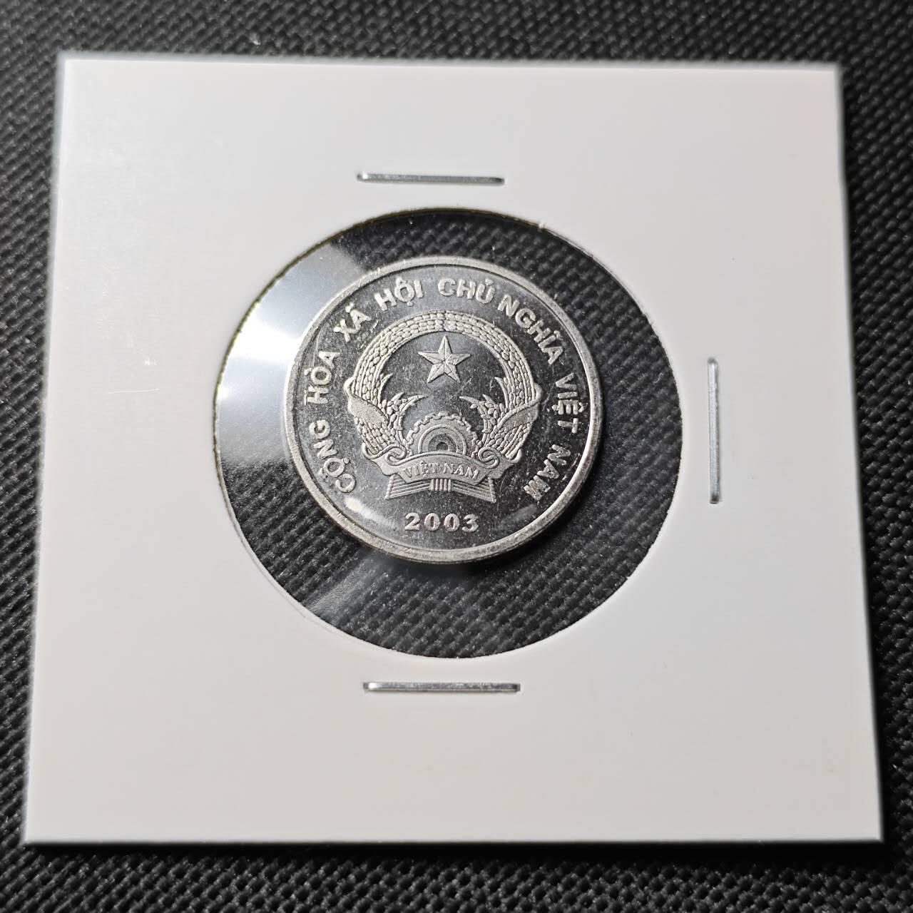 KK钱币收藏小铺 第382期  2月预留时间 周末发货 2003越南200盾 好品