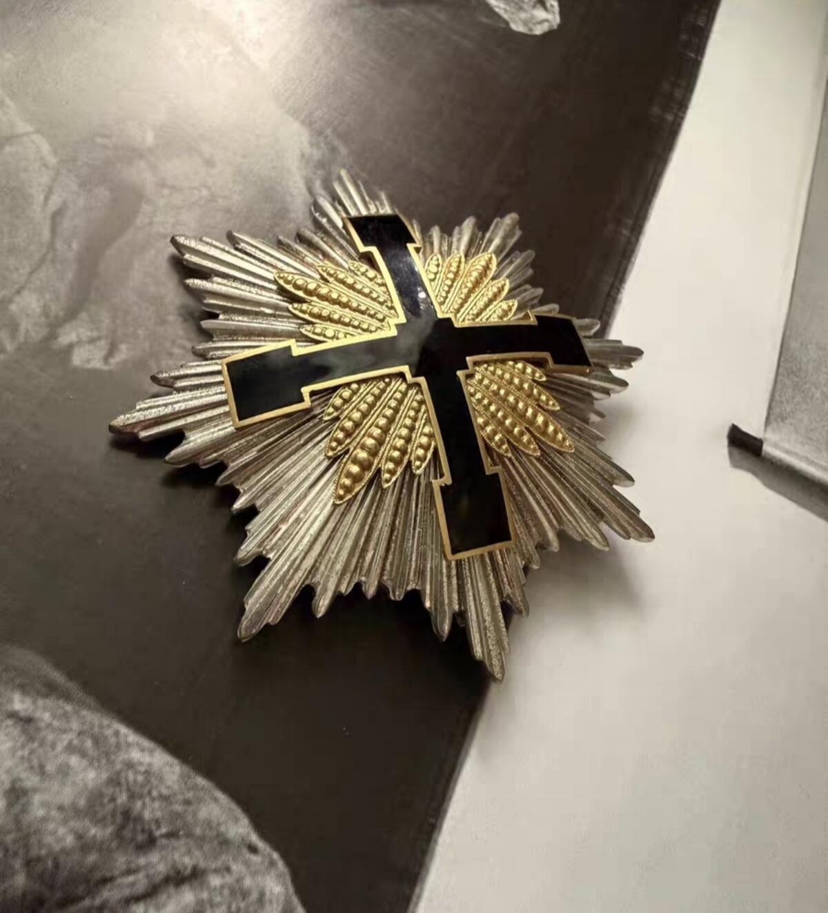 勋章铜钱杂货专场 奥地利十字星芒章