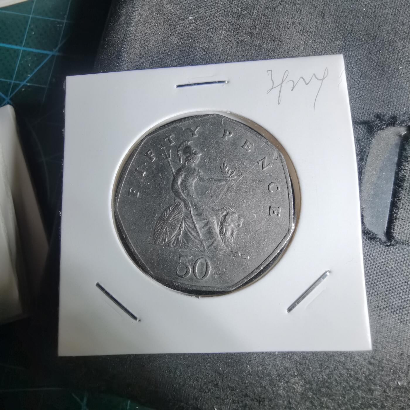 沼泽如烟--第939场 英国1982年50便士