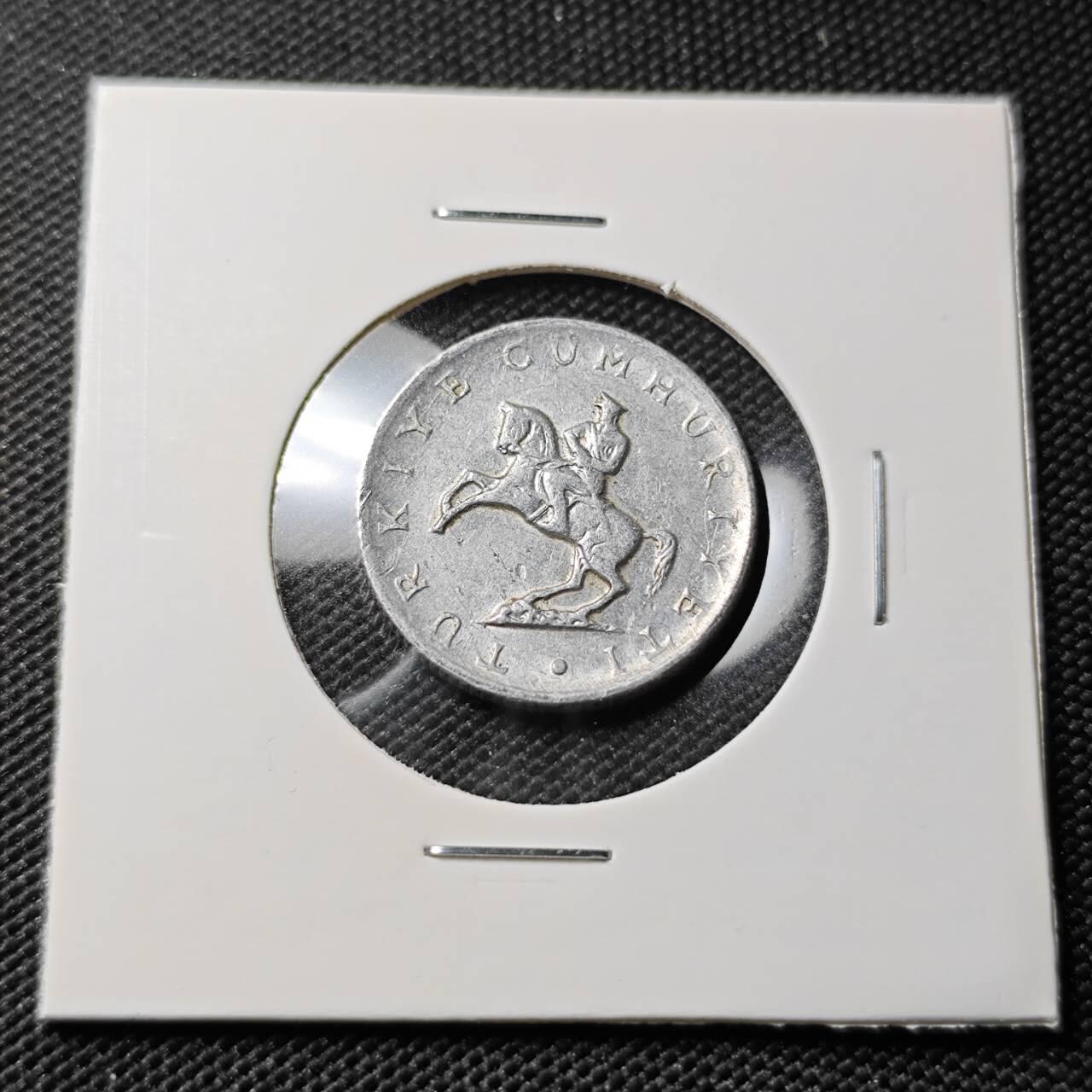 KK钱币收藏小铺 第382期  2月预留时间 周末发货 1981土耳其5里拉 