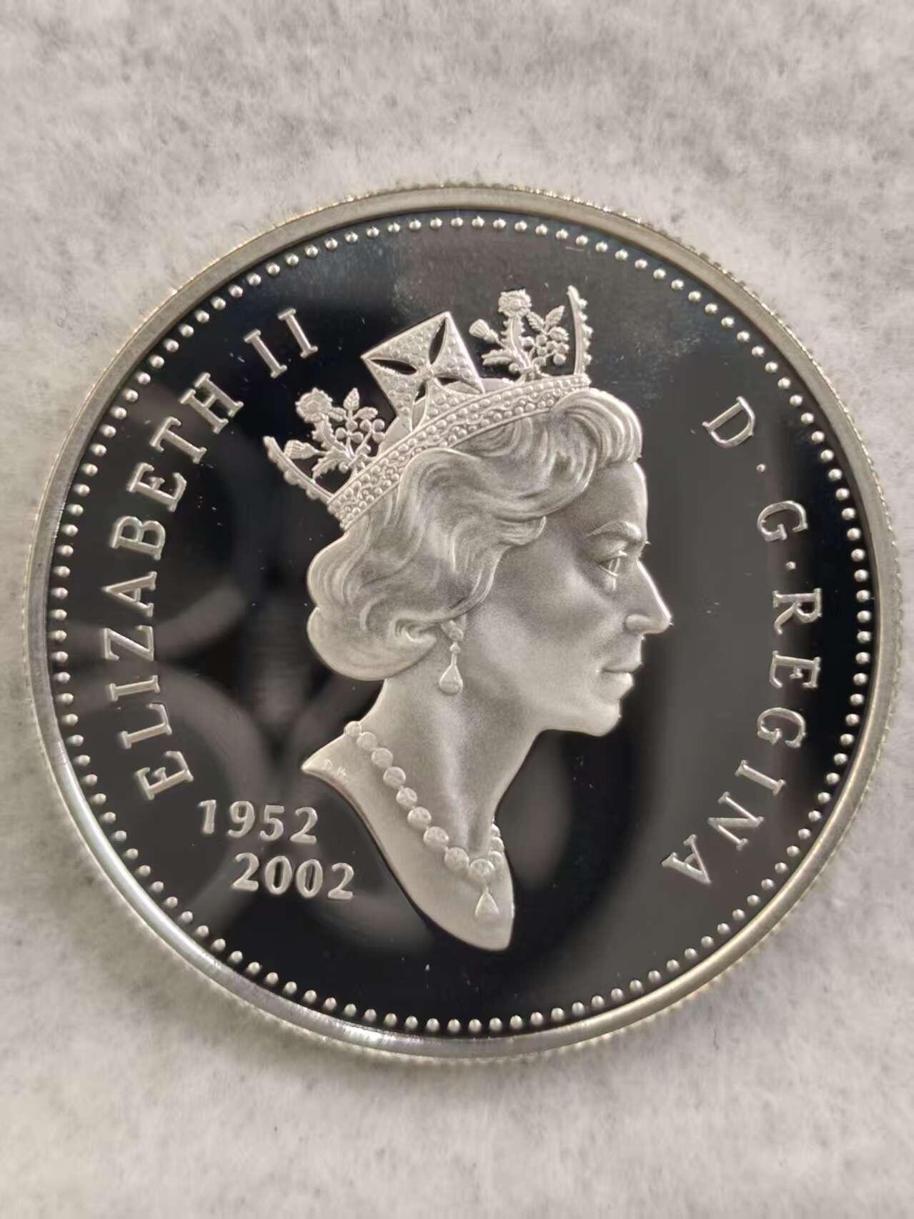 G&W世界散币，银币处理专场（第39场） 加拿大2002年1元  银币