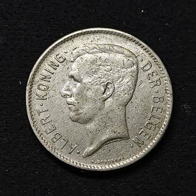 【全场包邮】纯粹捡漏拍486场（免费代拍第23场） - 比利时1931年阿尔贝一世5法郎-佛兰芒语版