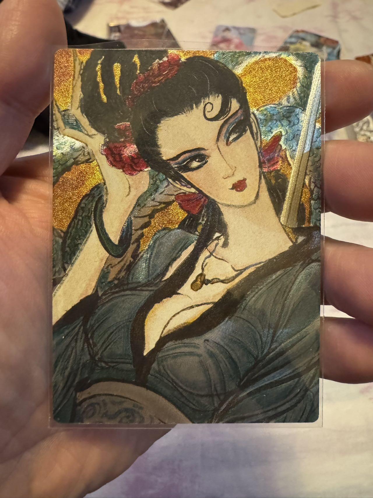 月落卡牌之特卡第1期-美女艺术卡专场