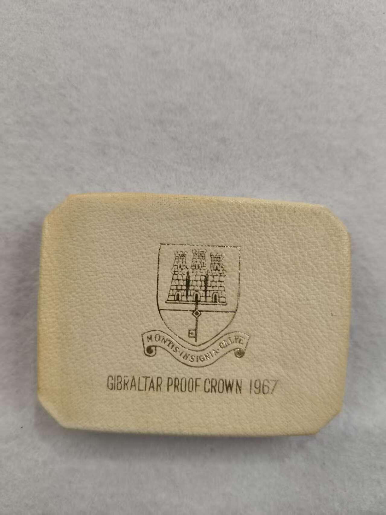 G&W世界散币，银币处理专场（第39场） 直布罗陀1967年1克朗  银币