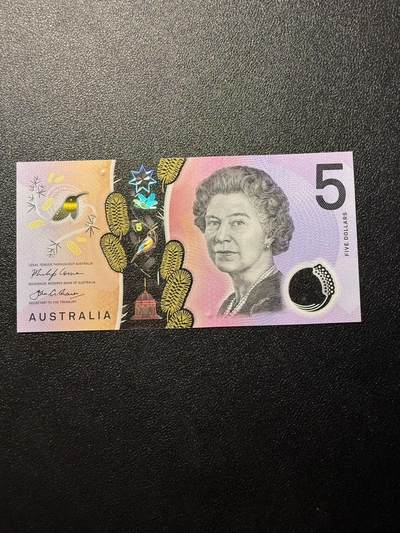 第14期 库存低价起拍 - 澳大利亚2018年5 全新unc 尾996