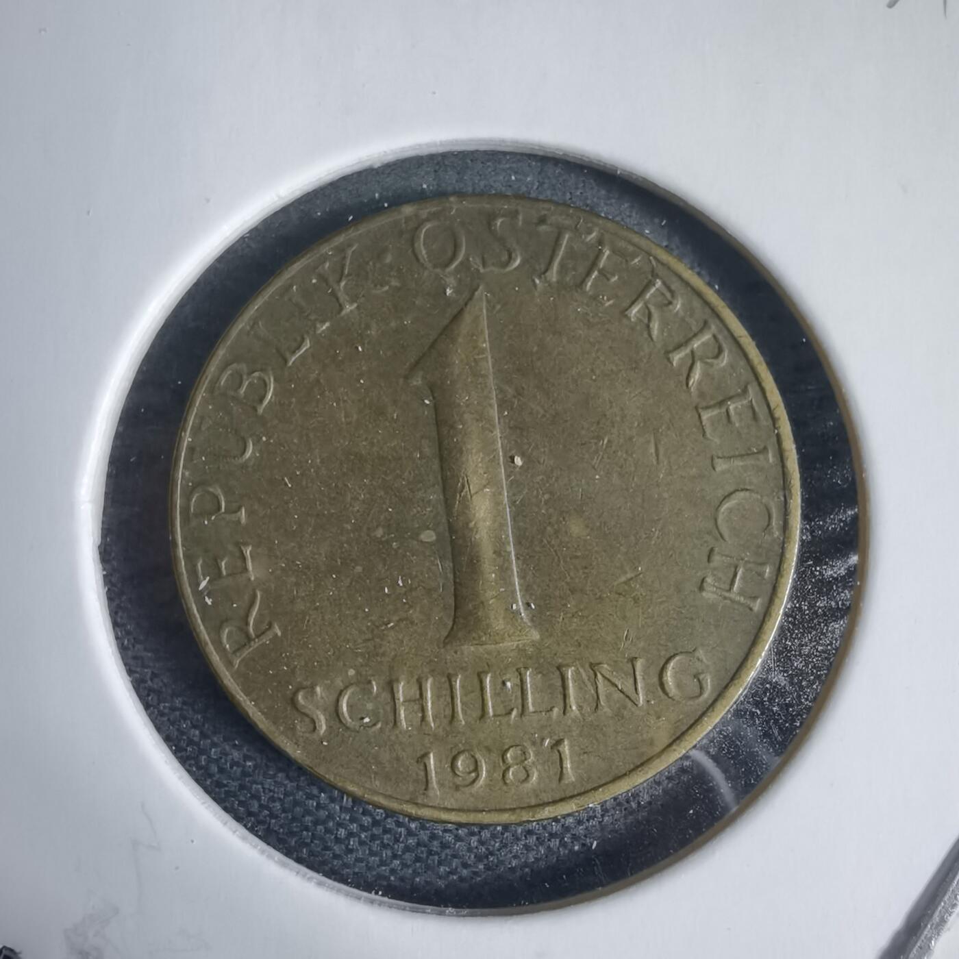 沼泽如烟--第937场 奥地利1981年1先令