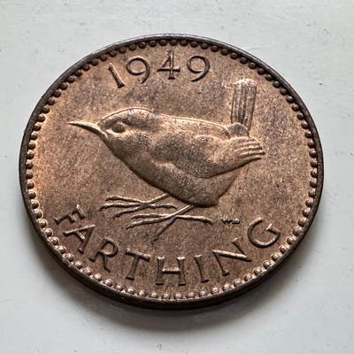 🌹外币初藏🌹🐯2025年第143场  每周二四六晚8️⃣点 接代拍 - 英国1949年一法新 a