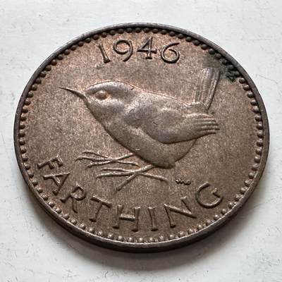 🌹外币初藏🌹🐯2025年第143场  每周二四六晚8️⃣点 接代拍 - 英国1946年一法新