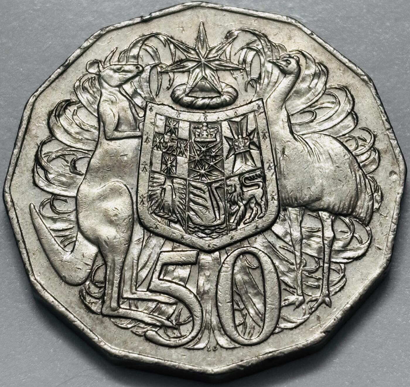 文馨钱币收藏第 286 场，圣诞节专场【 长期接收代拍品低至 0 佣金】 2004 年澳大利亚 50 分