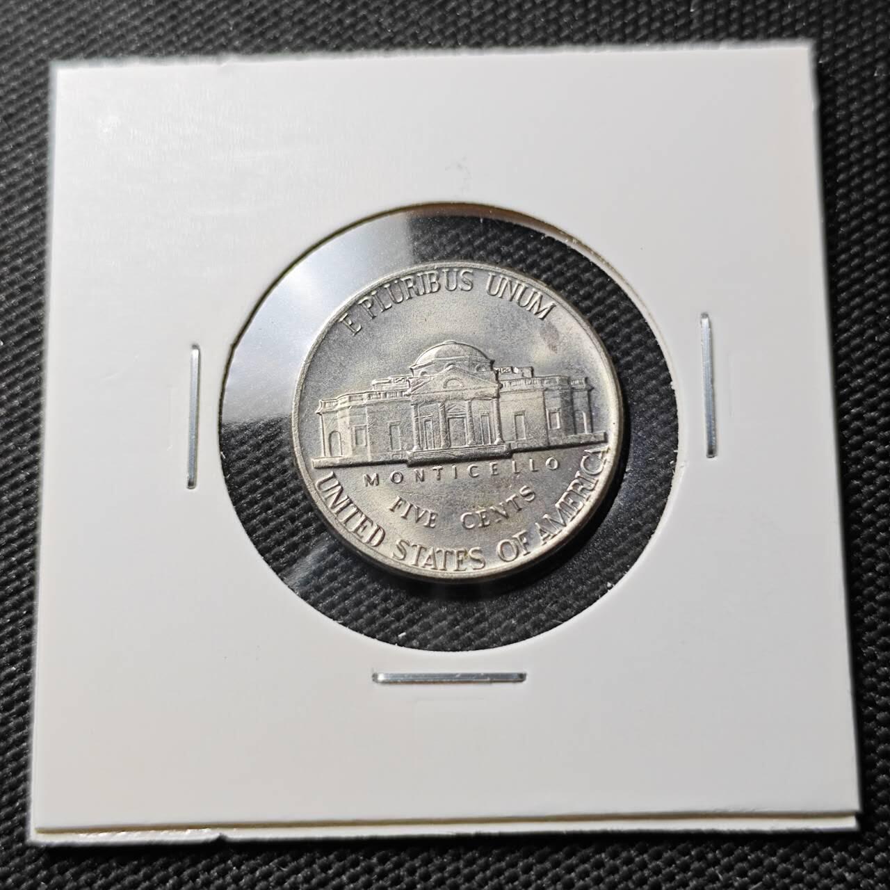 KK钱币收藏小铺 第382期  2月预留时间 周末发货 1980美国5分 拆卷品