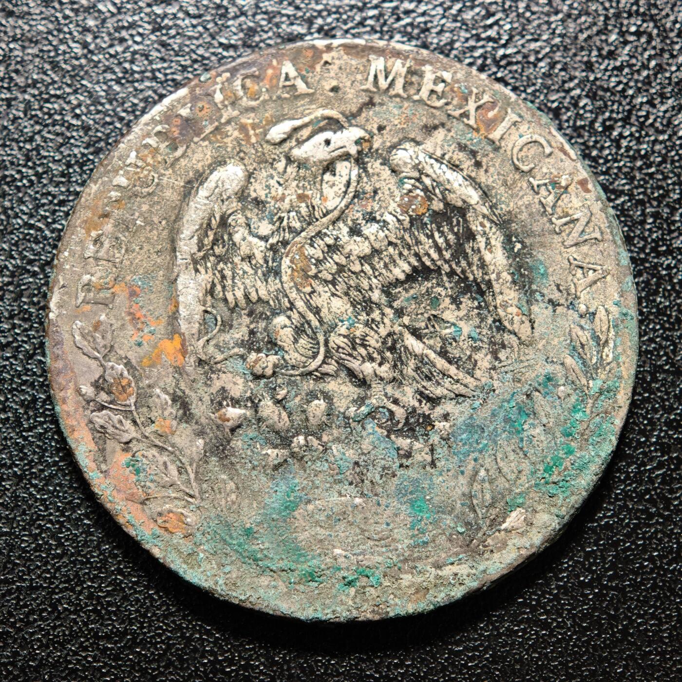 【德藏】世界币章拍卖第158期（拍品征集中~欢迎藏友联系） 1889年 墨西哥鹰洋8R银币 原始老状态 直径约：38.5mm；重约：26.9g