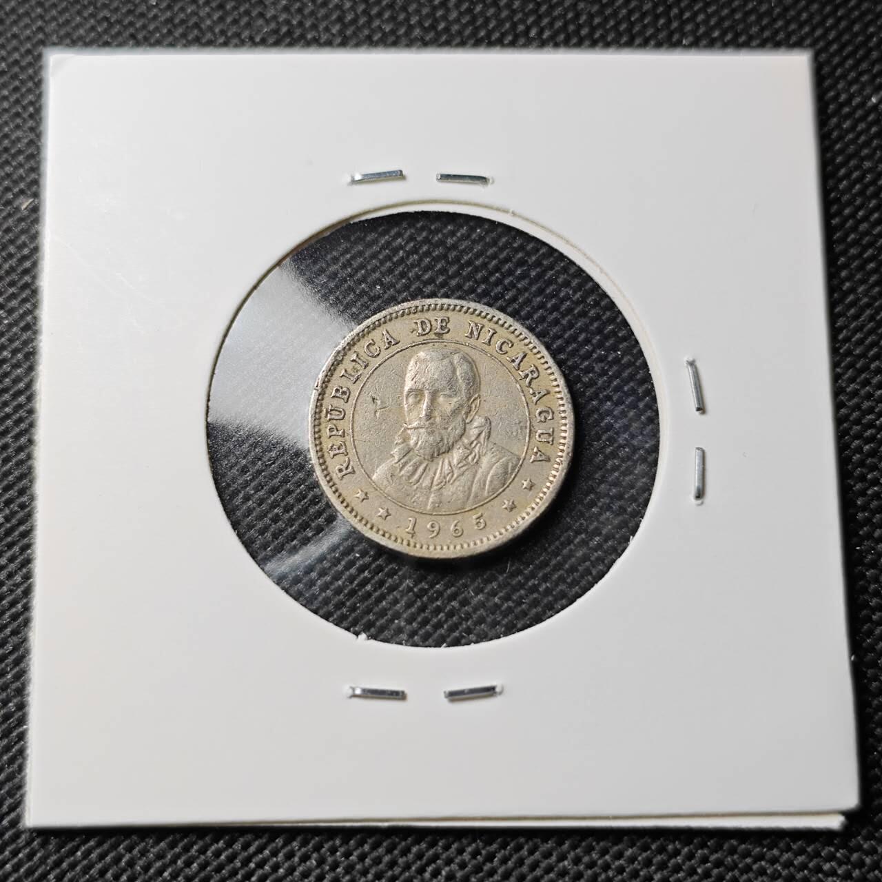 KK钱币收藏小铺 第382期  2月预留时间 周末发货 1965尼加拉瓜5分