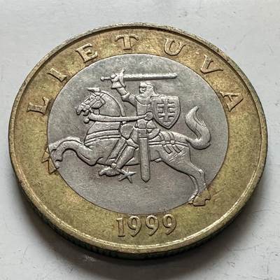 🌹外币初藏🌹🐯2025年第143场  每周二四六晚8️⃣点 接代拍 - 立陶宛1999年2立特