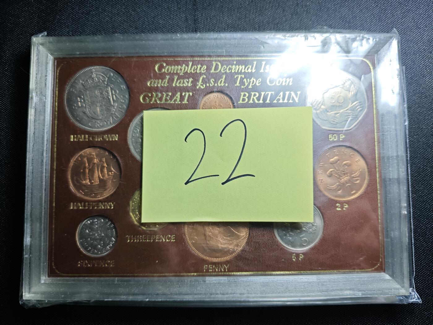 KK钱币收藏小铺 《套币 好品/批量散币专场》  2月预留时间 周末发货  英国大小面值一套 好品