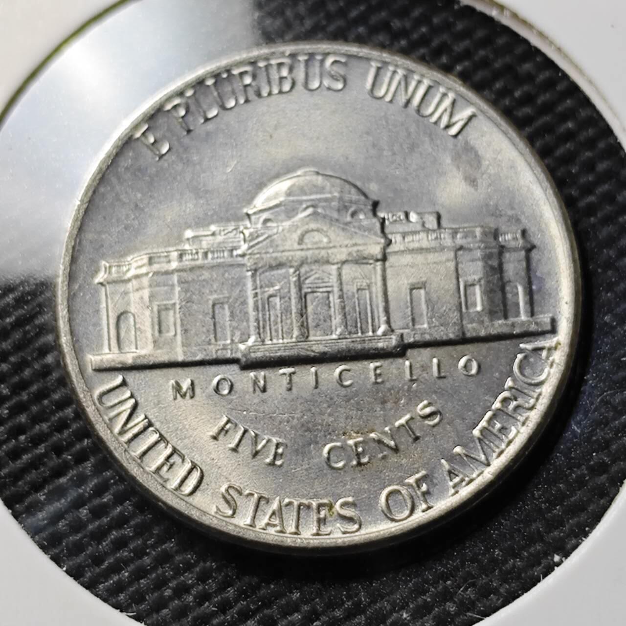 KK钱币收藏小铺 第382期  2月预留时间 周末发货 1980美国5分 拆卷品