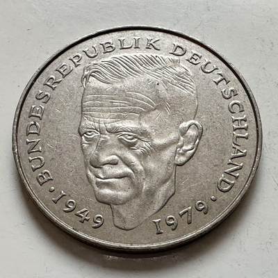 🌹外币初藏🌹🐯2025年第143场  每周二四六晚8️⃣点 接代拍 - 德国1989年J版 2马克 舒马赫