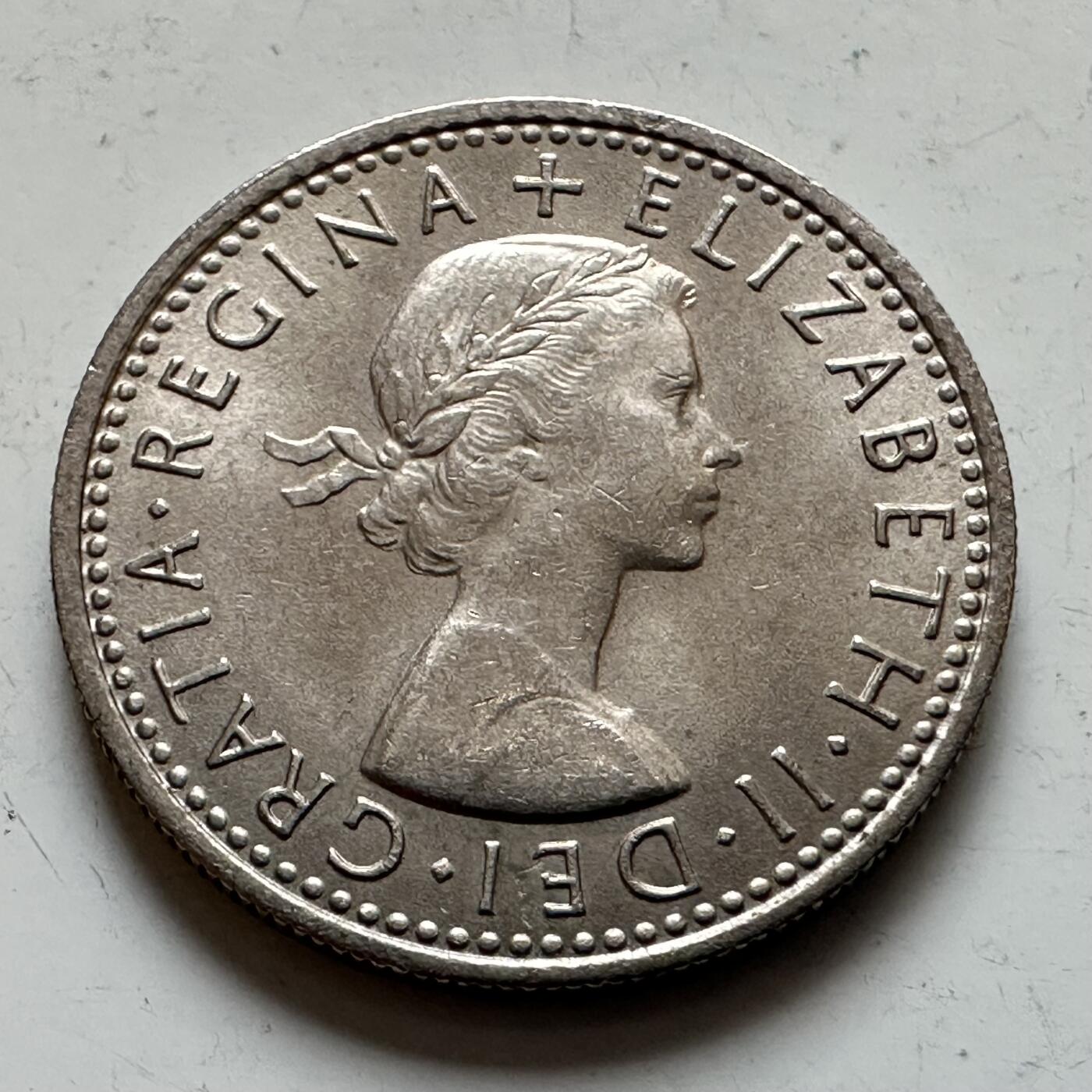 🌹外币初藏🌹🐯2025年第143场  每周二四六晚8️⃣点 接代拍 英国1967年 6便士 b