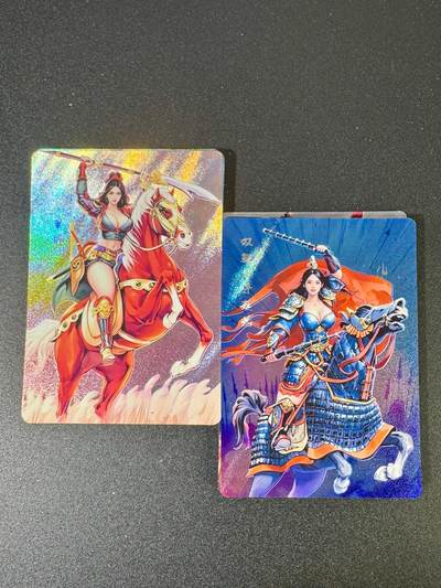 NO.18 好又多金牌大场，新店点关注不迷路！每周一站式配齐，方便凑单！（周6晚8点截拍，卖家送拍0抽成！） - 七星瓢虫卡牌 水泊娘山 彩闪卡20张