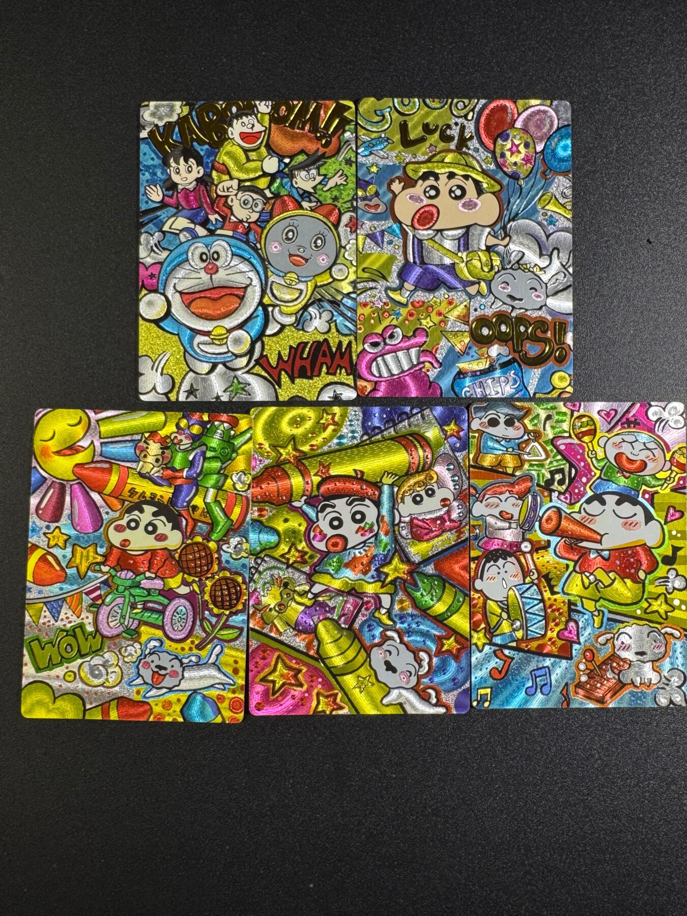 NO.18 好又多金牌大场，新店点关注不迷路！每周一站式配齐，方便凑单！（周6晚8点截拍，卖家送拍0抽成！） 奇点 哆啦A梦/蜡笔小新 全套5张粗闪