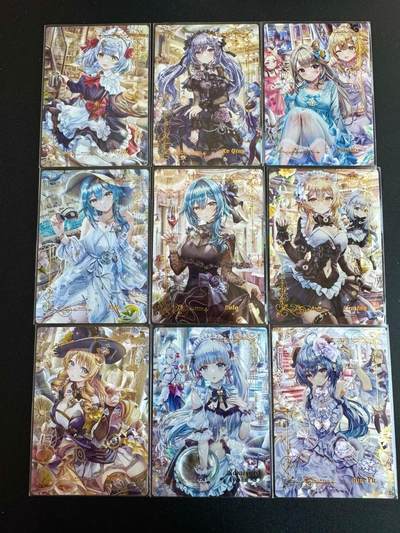 NO.18 好又多金牌大场，新店点关注不迷路！每周一站式配齐，方便凑单！（周6晚8点截拍，卖家送拍0抽成！） - 原神卡牌 著名画师作品 唯美原神9张 粗闪