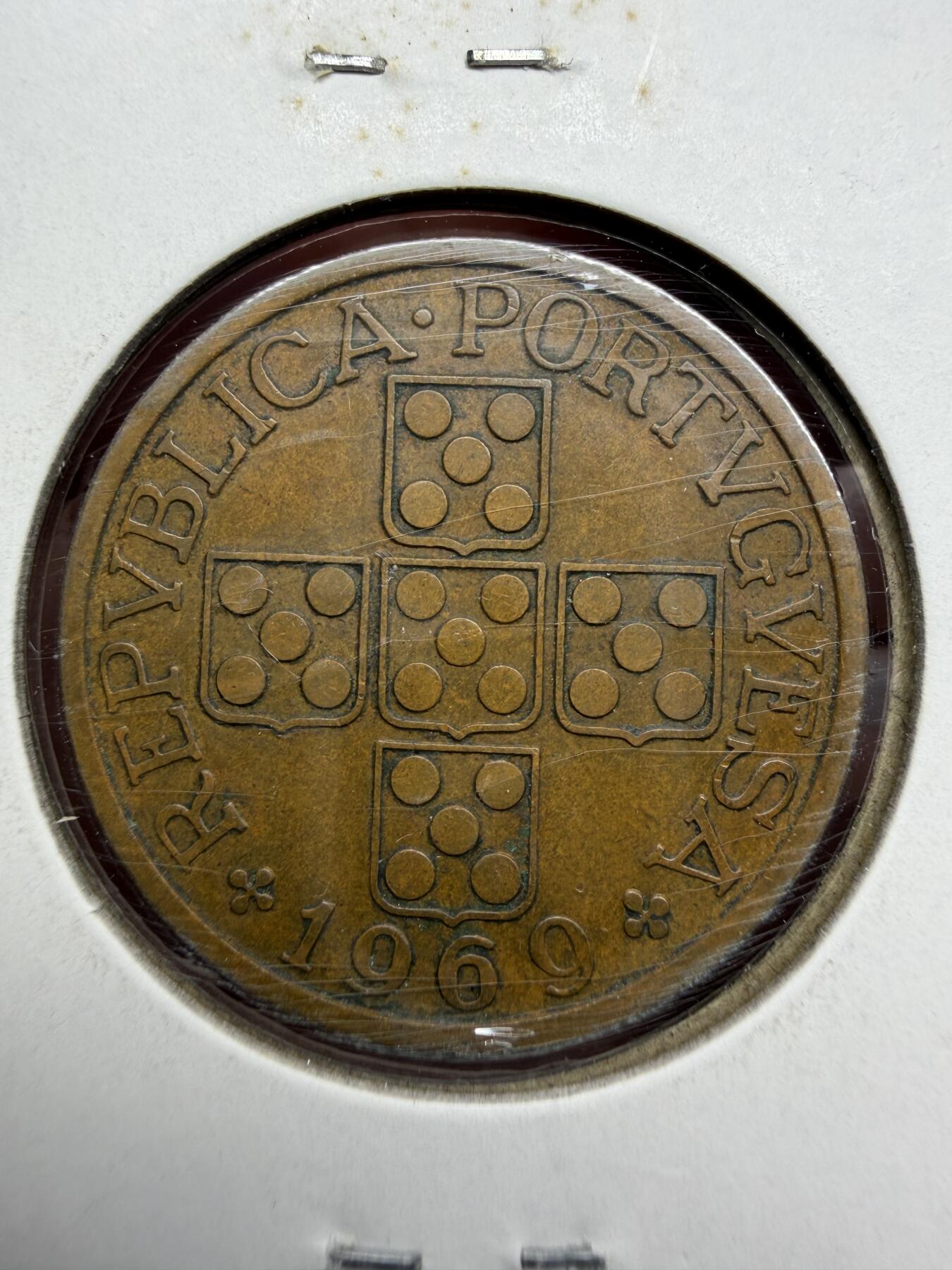2025年集古藏今外币拍卖第十一期-第2场—（总第292拍），可以寄存60天，满160元包邮。 1969年葡萄牙1埃斯库多