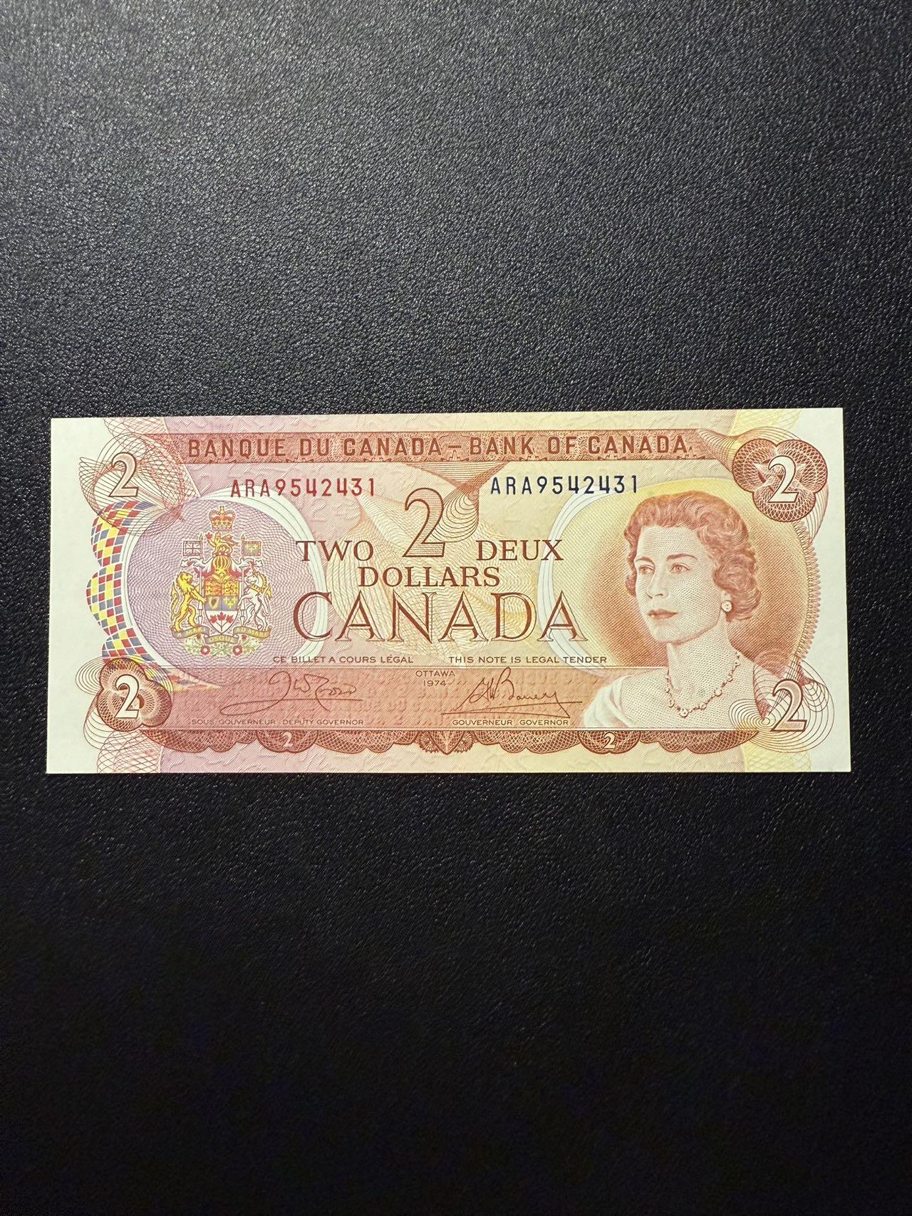 第14期 库存低价起拍 加拿大风景版2 全新unc