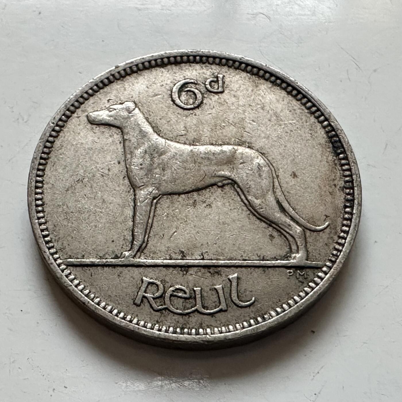 🌹外币初藏🌹🐯2025年第143场  每周二四六晚8️⃣点 接代拍 爱尔兰1946年六便士