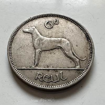 🌹外币初藏🌹🐯2025年第143场  每周二四六晚8️⃣点 接代拍 - 爱尔兰1946年六便士