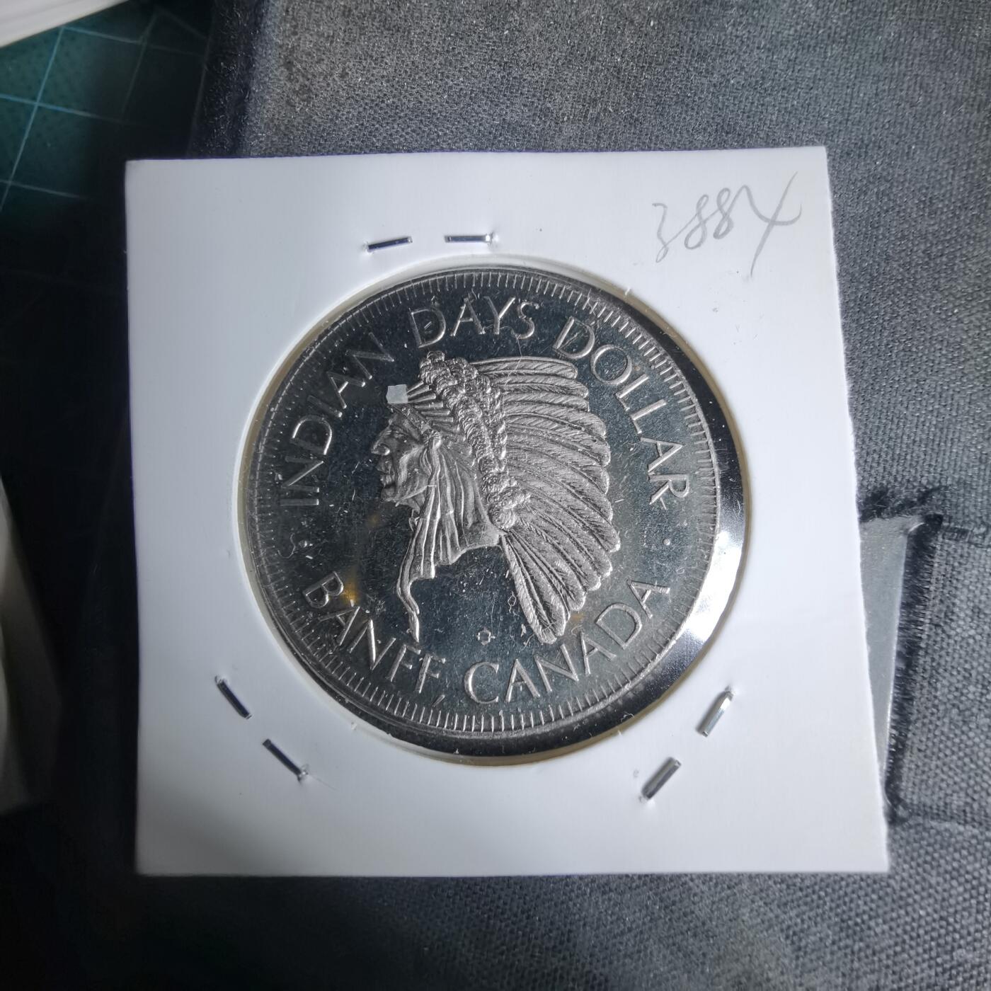 沼泽如烟--第938场 加拿大1978年代币