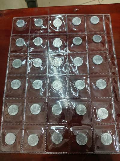 全新未流通蒙古1蒙戈硬币铝币 - 全新未流通蒙古1蒙戈硬币铝币