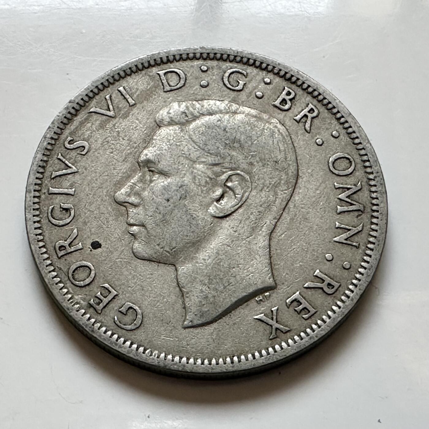 🌹外币初藏🌹🐯2025年第143场  每周二四六晚8️⃣点 接代拍 英国1948年半克郎 铜镍版