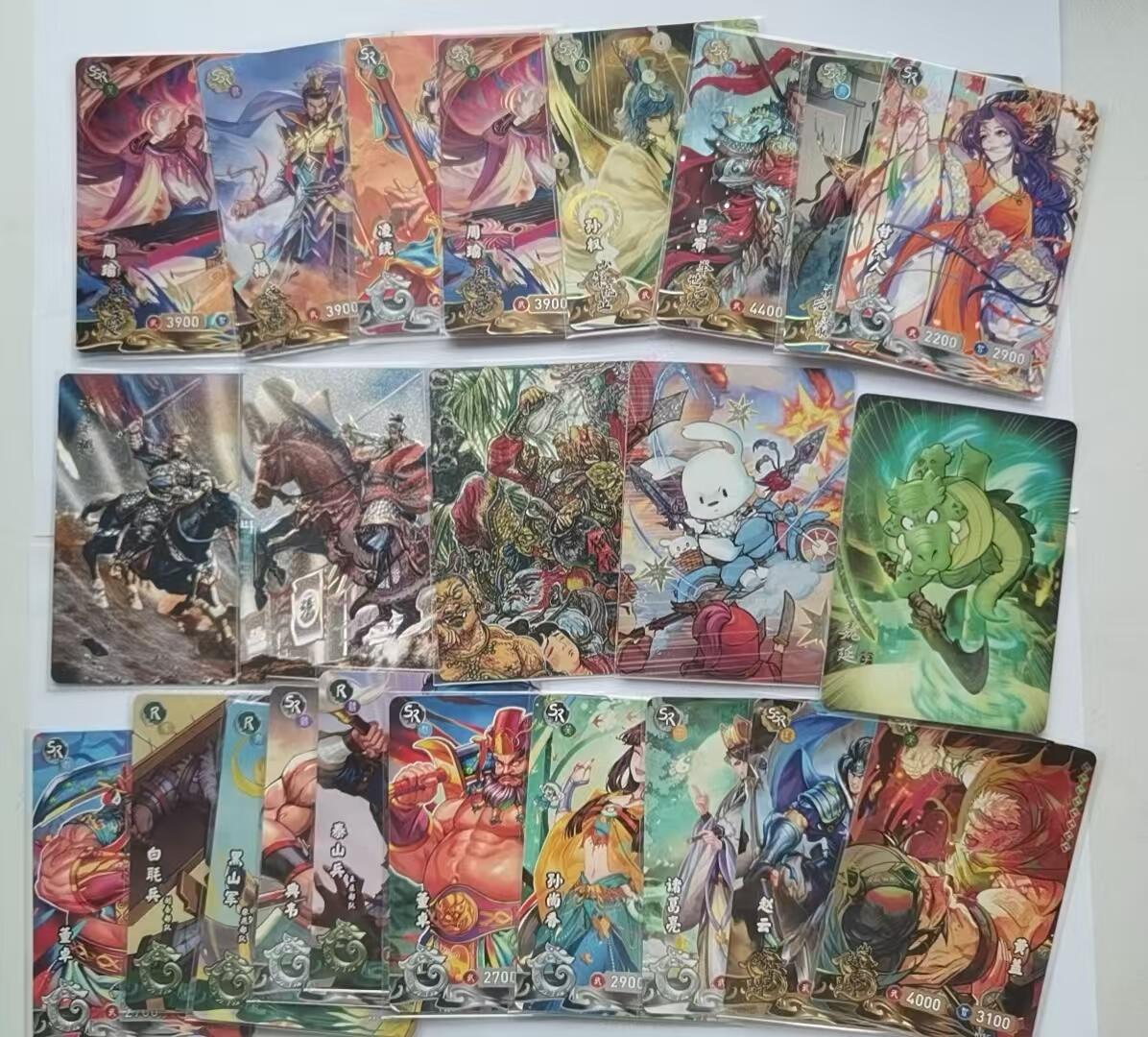 NO.18 好又多金牌大场，新店点关注不迷路！每周一站式配齐，方便凑单！（周6晚8点截拍，卖家送拍0抽成！） 杂卡一堆 粗闪（大闹天宫、荡寇志）彩闪（卡游三国，燎原三国动物）23张