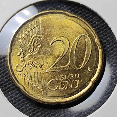 KK钱币收藏小铺 第382期  2月预留时间 周末发货 - 2009欧盟20欧分 