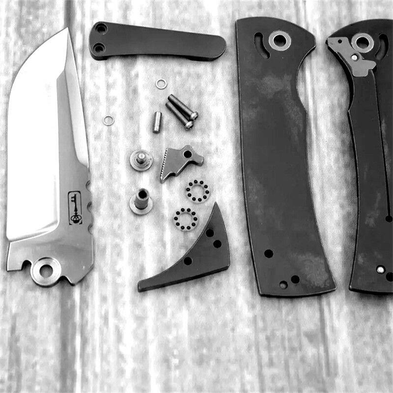 钛合金折叠刀 收藏经典查韦斯户外折刀