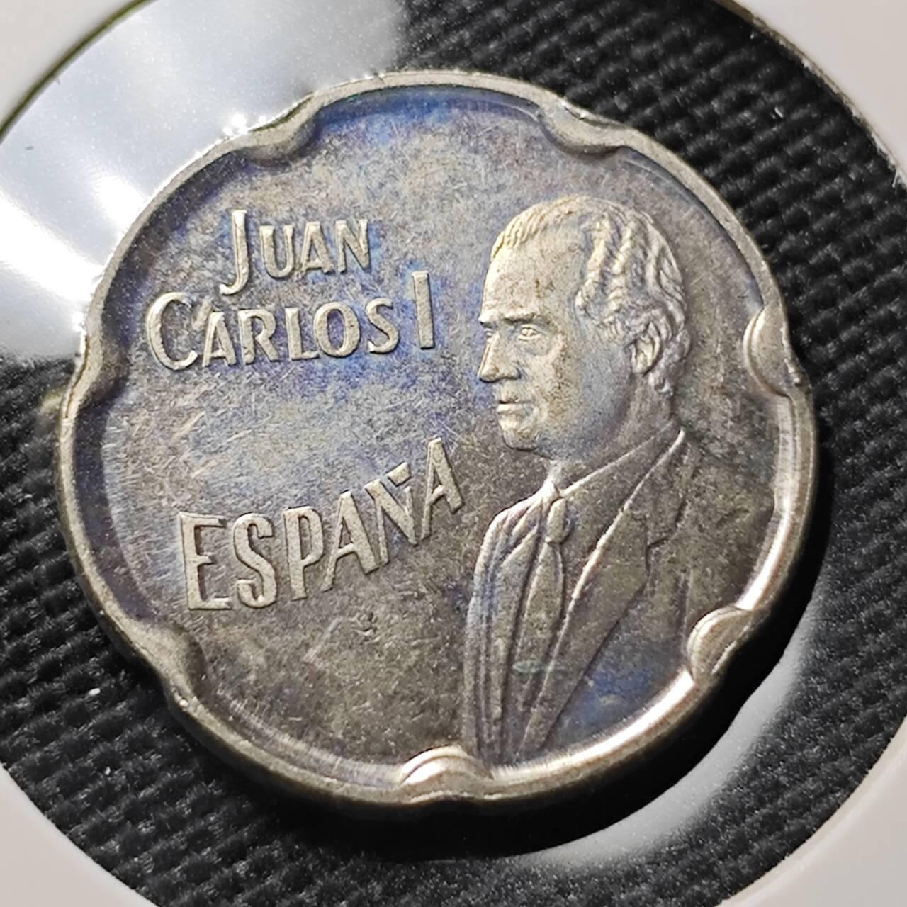 KK钱币收藏小铺 第382期  2月预留时间 周末发货 1990西班牙50比赛搭