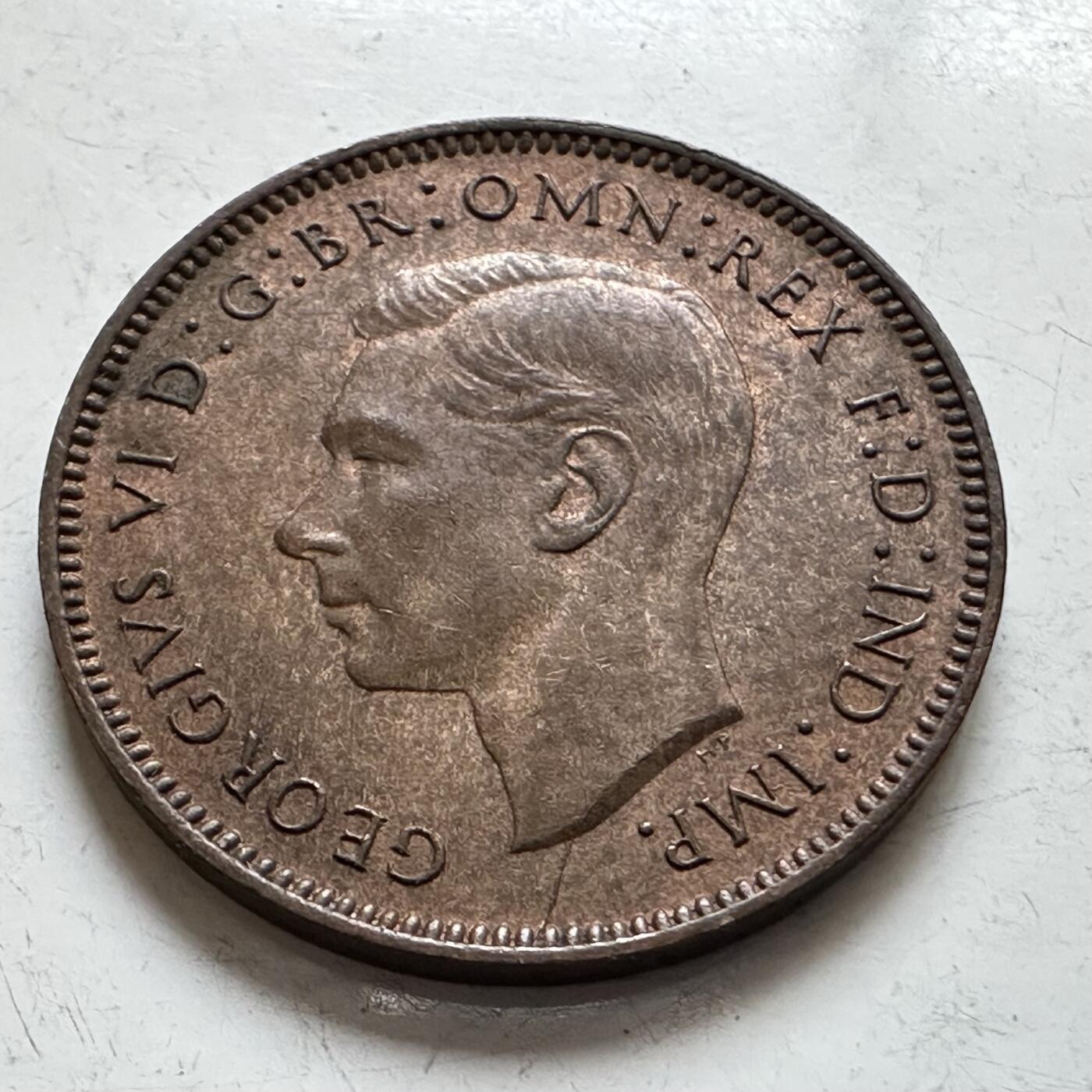 🌹外币初藏🌹🐯2025年第143场  每周二四六晚8️⃣点 接代拍 英国1946年一法新