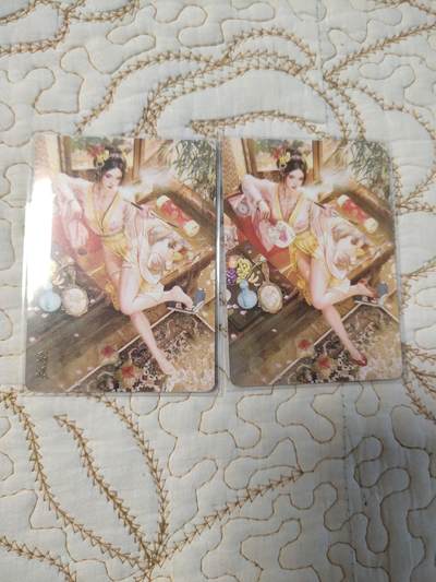 清风卡拍第15期(焱卡为主，12月20日结拍) - {焱卡文化}(刷子老师)幻彩聘娘一对