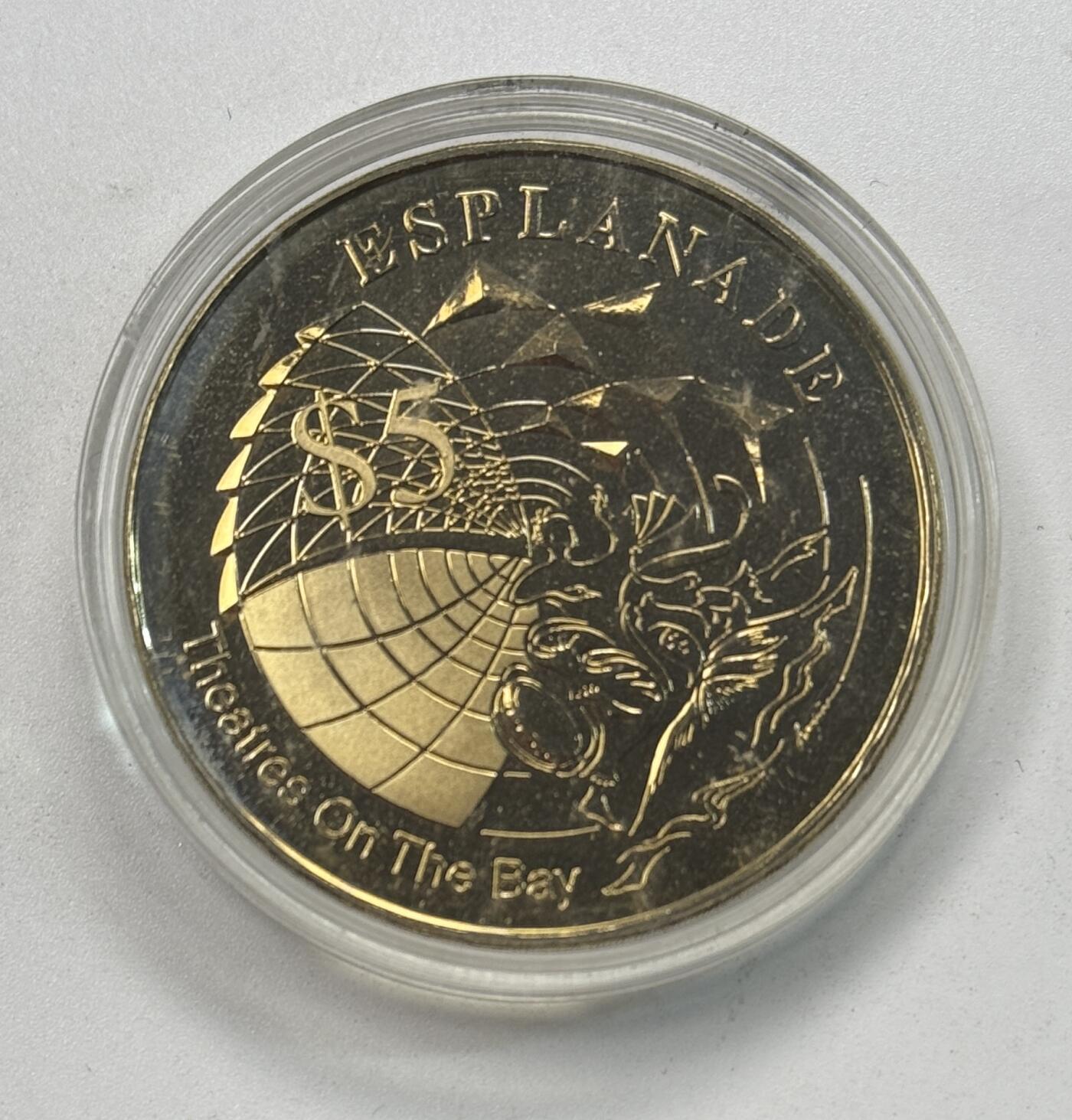 S&S Numismatic世界钱币-拍卖 第117期  新加坡2002年 滨海艺术中心 5新元铜镍合金纪念币 