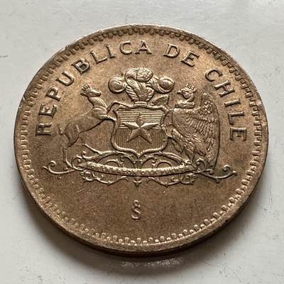 🌹外币初藏🌹🐯2025年第143场  每周二四六晚8️⃣点 接代拍 - 智利1997年100比索