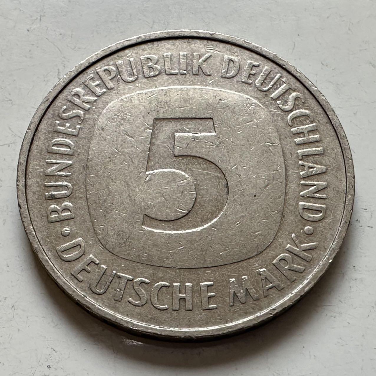 🌹外币初藏🌹🐯2025年第143场  每周二四六晚8️⃣点 接代拍 德国1992年A版5马克