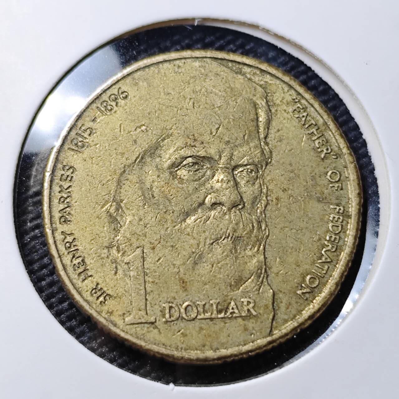 KK钱币收藏小铺 第382期  2月预留时间 周末发货 1996澳大利亚1元