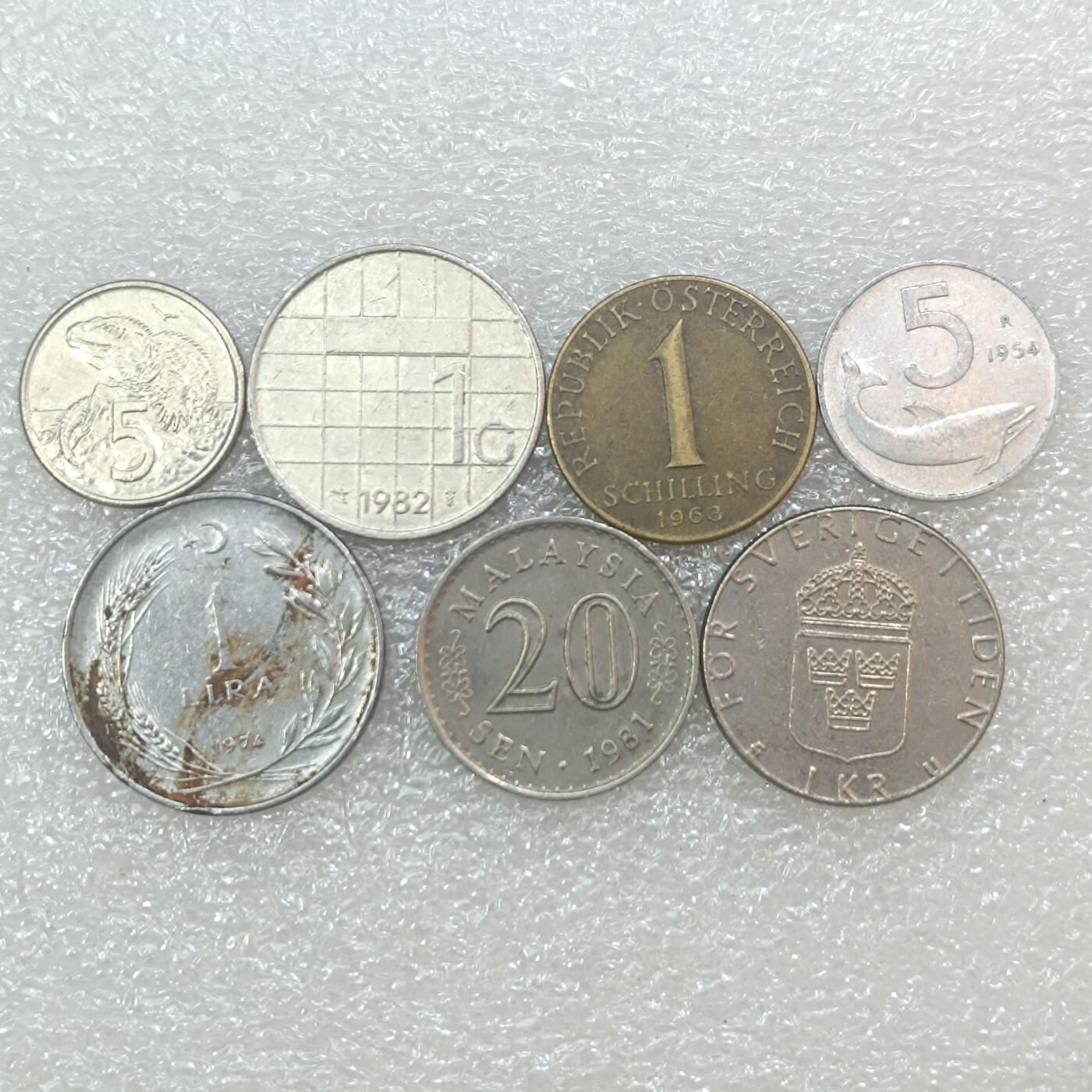 君烨收藏 0元起拍 散币场 每天一场 可留存 第29场 周日发货 25散币