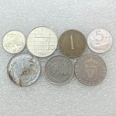 君烨收藏 0元起拍 散币场 每天一场 可留存 第29场 周日发货 25散币