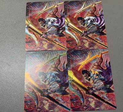 秋萤阁第38期 (12月20日周六晚上22点截拍，欢迎竞拍)  - 燎原豪杰传 典韦 折光 闪彩 钻闪自辨 4张