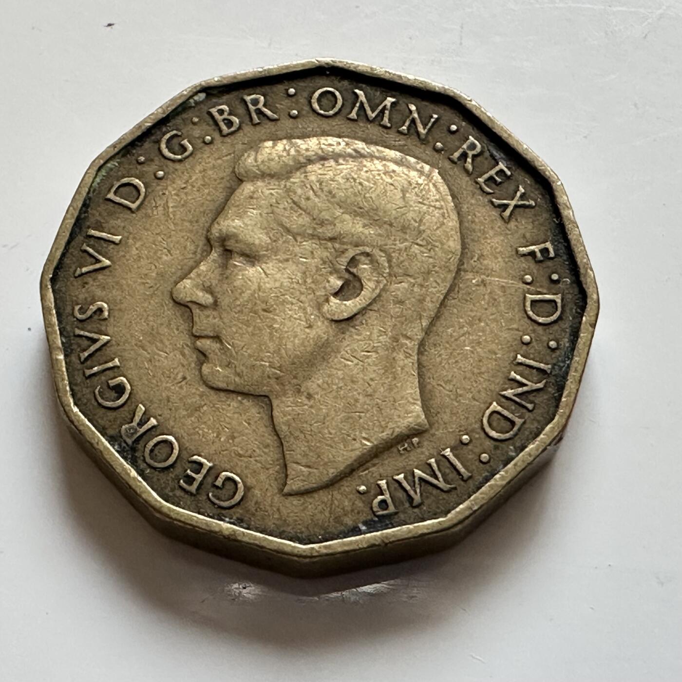 🌹外币初藏🌹🐯2025年第143场  每周二四六晚8️⃣点 接代拍 英国1937年 三便士